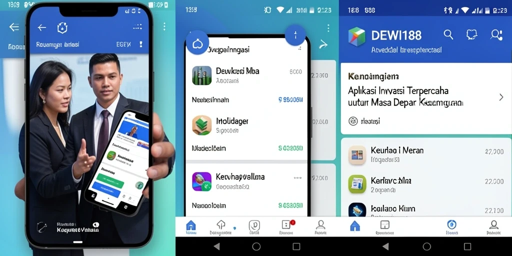 Tampilan antarmuka DEWI188 yang menarik dan mudah digunakan untuk investasi.