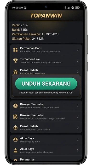 Tampilan halaman APK topanwin